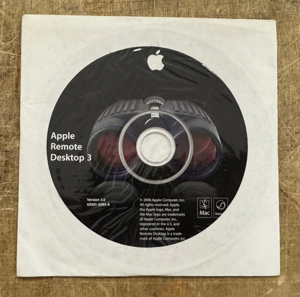Apple Remote Desktop 3 Version 3.0 0Z691-5595-A - Image 1 of 1