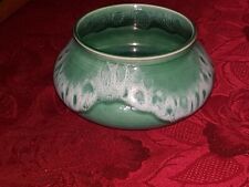 Super 'Pilkingtons Lancastrian Pottery' Green Glazed Bowl / Planter Free UK P&P