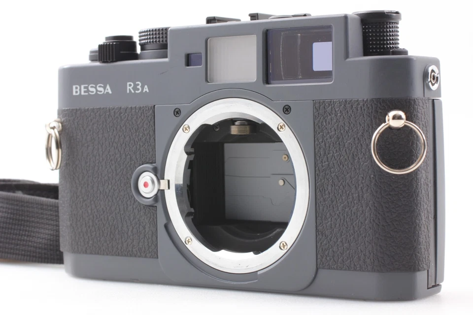 [ NEAR MINT ] Voigtlander BESSA R3A Gray VM Mount 35mm Film Camera From JAPAN - Image 1 of 4