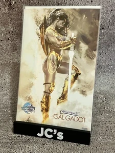 FEMALE FORCE GAL GADOT #1 CVR-A RUDY AO WONDER WOMAN EXCL GOLD VIR TRD LTD 36/50 - Picture 1 of 4