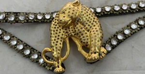 JOSE COTEL JAGUAR WUNDERSCHÖNER DETAIL GÜRTEL FRANKREICH SIGNIERT - Bild 1 von 17