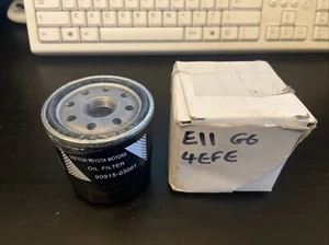 Toyota Corolla G6 E11 1.3 4E-FE Oil filter 90915-03001 New Old Stock - Picture 1 of 4