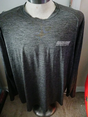 3XL Roush Fenway Racing Team Issued LS Activewear Shirt NASCAR Newman Buescher Cover