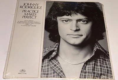Johnny Rodriguez Practice Makes Prefect Country Sealed Vinyl Record Album Lp 22R - Image 1 of 4