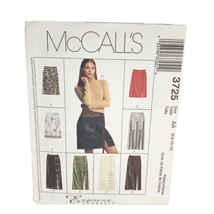 McCalls 3725 Talla 6-12 Damas Faldas Telas Patrón Exprésate - Imagen 1 de 3