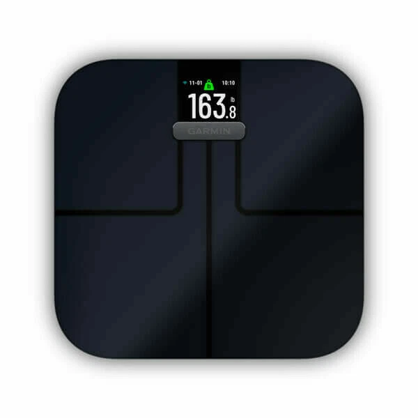 new Garmin Index S2 Smart Scale Black, WiFi, Body Composition Metrics - Image 1 of 1