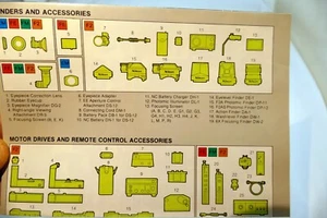 F2A FE FM F2AS F2 Camera accessory Lens List Brochure Nikon 1970's - Picture 1 of 6
