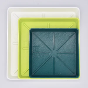 4" Square Small Planter Saucer Trays - Picture 1 of 33