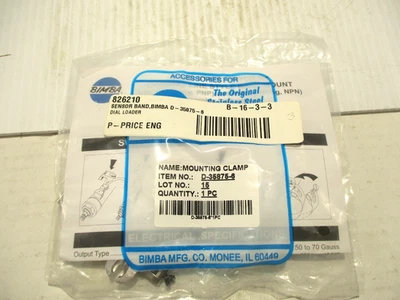 KIT MONTAJE BANDA SENSOR BIMBA D-35875-6 NUEVO Foto 1 de 2