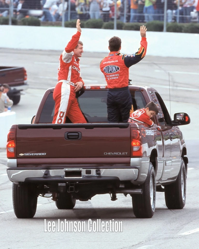 Bill Elliott 2000, Chase Elliott y Jeff Gordon - foto 8x10 Foto 1 de 1