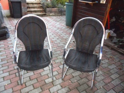 2 Freischwinger Stühle Gastone Rinaldi italienischer Designer  60er - 70er Jahre - Bild 1 von 4