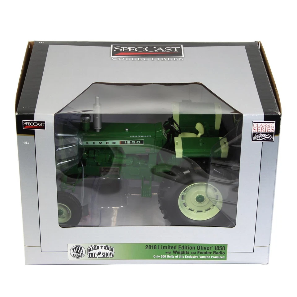 1/16 Spec Cast Alto Dettaglio Oliver 1850, 2018 Mark Twain Mostra Cust-1577 - Immagine 1 di 1