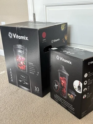 Vitamix Ascent Series RED A3500 & Blending Cup & Bowl Starter Kit NOVO EM FOLHA - Imagem 1 de 4