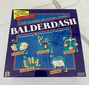 Balderdash The Classic Bluffing Game Mattel 2003 Edition NEW Sealed - Picture 1 of 2