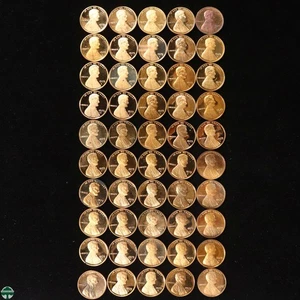Roll of 1979-S T2 Lincoln Memorial Cents -Proof Details - Ugly Roll - Picture 1 of 6