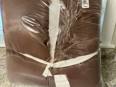 Pottery Barn Faux Fur OVERSIZED 60" x 80" Throw Blanket~Fig-NWT-gorgeous - Image 1 of 2