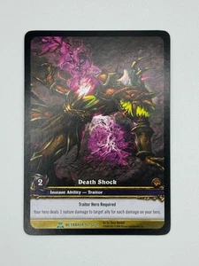 World of Warcraft TCG Betrayer 97/264 arte extendido Death Shock - Imagen 1 de 1