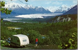 Remolque de camping MATANUSKA GLACIER ALASKA "Milla 105 en la autopista Glen" - Imagen 1 de 2