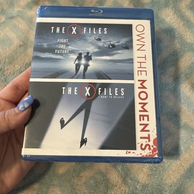 NEW* X-Files Fight The Future/I Want To Believe Movie (Bluray 2-Disc) Sci-Fi OOP Foto 1 de 4