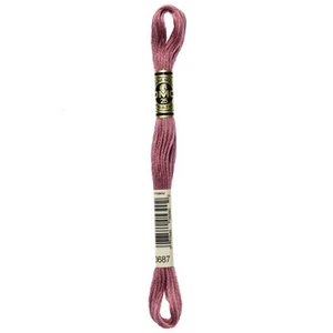 DMC 6-Strand Embroidery Cotton 8.7yd-Mauve - 12 Pack - Picture 1 of 1