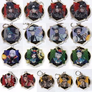Disney Twisted Wonderland Acrylic Keychain ACE JACK DEUCE FLOYD EPEL LILIA KALIM - Picture 1 of 22