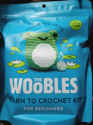 The Woobles Beginners Crochet Kit & Hook ~ All Materials Included ~ You Choose!