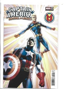 CAPTAIN AMERICA SENTINEL OF LIBERTY # 4 * VARIANT * MARVEL COMICS * NEAR MINT - Picture 1 of 1