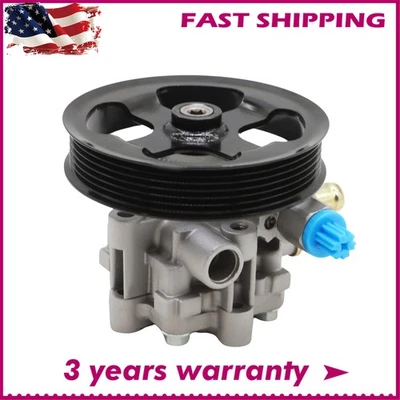 Power Steering Pump w/ Pulley 20-2401 For Jeep Compass Patriot 07-2017 2.0L 2.4L - Image 1 of 4