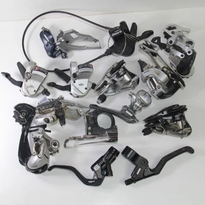Lot Bicycle Derailleur & Shifter Shimano SRAM Rival X9 XTR Deore Groupset Parts - Picture 1 of 10