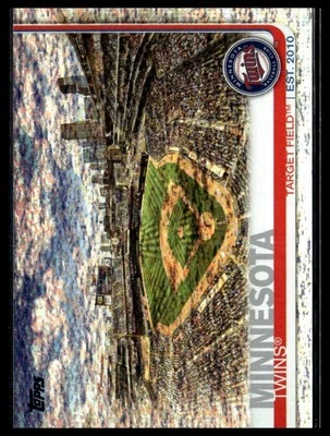 Juego de foilboard 2019 Topps 424 Minnesota Twins Target Field 151/162 Foto 1 de 2