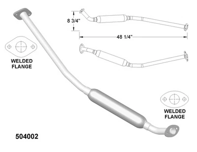 1991 - 1994 年丰田 Tercel 排气和尾管 — 第 1/2 张图片