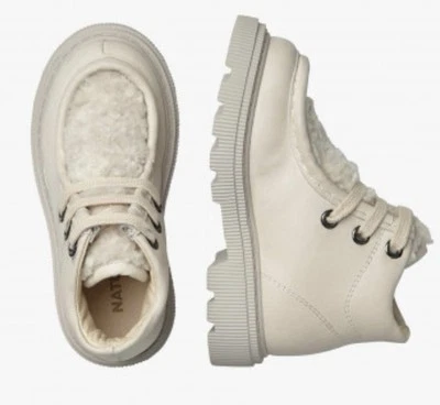 - Botines NATURINO OSTINLether y lana, Crema Talla EU 30 Foto 1 de 4