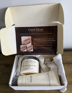 Crepe Erase~Body Firm~Body Repair 10oz Cream/8 fl oz Of Exfoliating Body Polish! - Picture 1 of 6