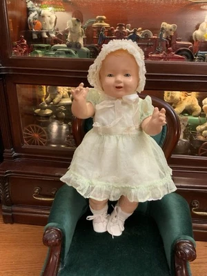 Vintage ARRANBEE COMPOSITION CLOTH BABY DOLL 20in 1926 PAT. SOCKET HEAD DESIGN - Image 1 of 4