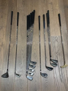 Mens RH Golf Clubs - Selection of Assorted Golf Clubs incl Irons/Putter/3W etc - Picture 1 of 7