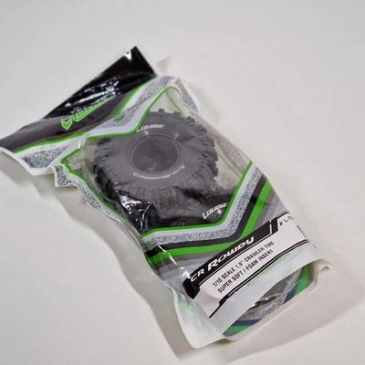 2x Louise 1:10 Crawler Reifen Rowdy 1.9 Supersoft Reifen mit Einlage LOU-T3233VI - Bild 1 von 4