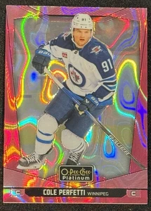 Cole Perfetti 2024-25 O-Pee-Chee OPC Platinum #152 Pink Magma - Imagen 1 de 2