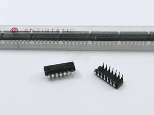 5X HD7407P HITACHI Hex Buffer Driver Open-Collector High-Voltage TTL DIP-14 7407 - Picture 1 of 4