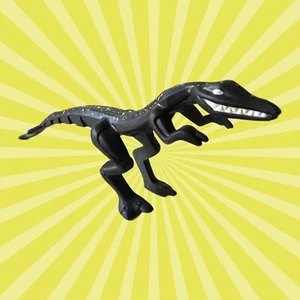Lego 7475 schwarze Dinosaurier Mutant Eidechse Minifigur 2005 nicht mehr im Handel erhältlich - Bild 1 von 3