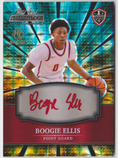 2022 BOOGIE ELLIS ROOKIE AUTO HOLO-LUX #'D /25 - WILD CARD ALUMINATION USC TROJA