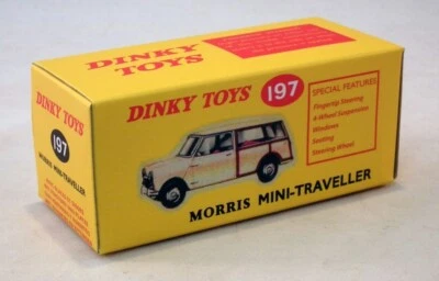 ATLAS DINKY MORRIS MINI-TRAVELLER GREEN-CODE 197 - Image 1 of 2