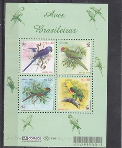 K1744 - Brasil 2001 - MNH - Vogels / Birds  (WWF/WNF) - Picture 1 of 1