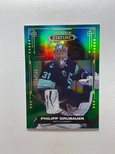 2021-22 Upper Deck Stature Philipp Grubauer #91 /149 GREEN - Picture 1 of 10