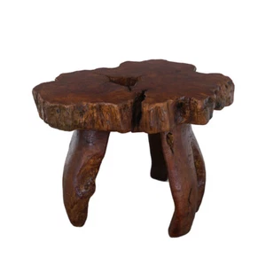 Couchtisch Beistelltisch Wurzeltisch Litschiholz braun lasiert B: 102 cm -11577- - Picture 1 of 6