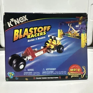 Vintage 90s 1998 K'nex 10540 3 In 1 Blastoff racers launcher dragster Authentic - Picture 1 of 10
