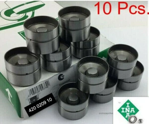 10x INA 420020910 Tappets for VW Transporter V T5 MULTIVAN V Touareg 2.5 TDI - Picture 1 of 3