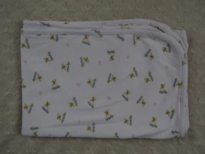 Ralph Lauren Oso de Peluche Bebé Niña Manta Rosa Blanco Azul Tostado RL Foto 1 de 4