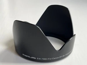 Marumi EW-78BII Lens Hood for EF 28–135mm f/3.5–5.6 IS USM lens VGC in UK - Picture 1 of 7