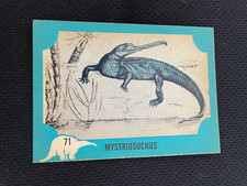 1961 DINOSAUR SERIES NU CARD #71 EXCELLENT CONDITION VINTAGE NON SPORTS CARD