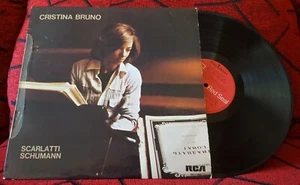Piano CRISTINA BRUNO **Scarlatti Schumann** VERY SCARCE 1975 Spain LP SIGNED** - Picture 1 of 4